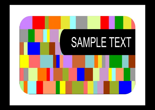 Television test screen — Stock Photo, Image