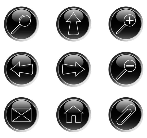Set of web icons — Stock Photo, Image