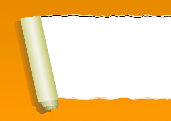 Oranje geript wand papier — Stockfoto