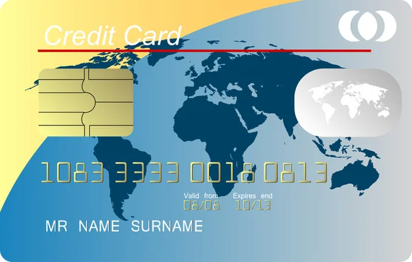 Πιστωτική κάρτα — Φωτογραφία Αρχείου