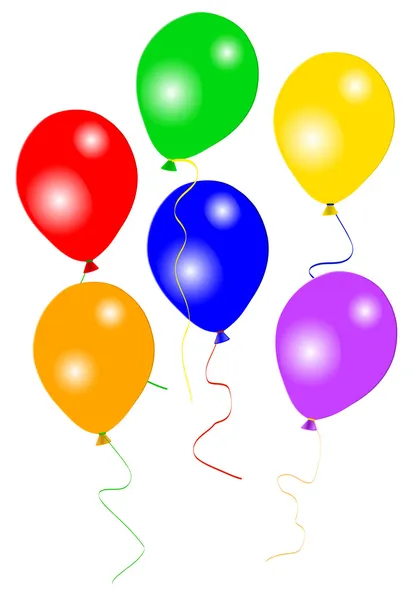 Partij ballonnen — Stockfoto