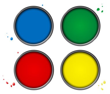 dört renk Corwin'e kutular