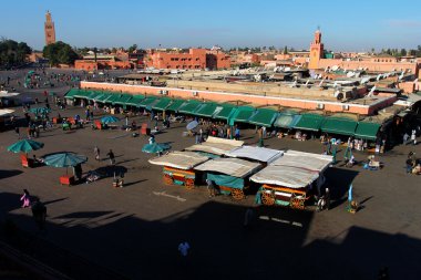 daarm al fina, marrakech, Fas'ın ana meydanında