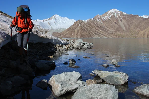 stock image Mountain hiking