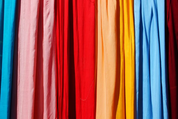 stock image Colorful fabric