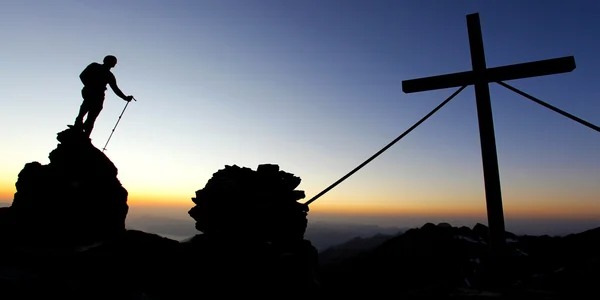 Mountain summit — Stock Photo, Image
