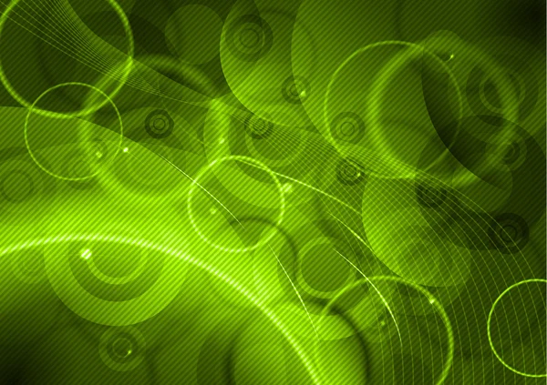 Зелений реферат — стоковий вектор