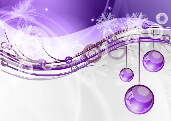 Boules violettes — Image vectorielle