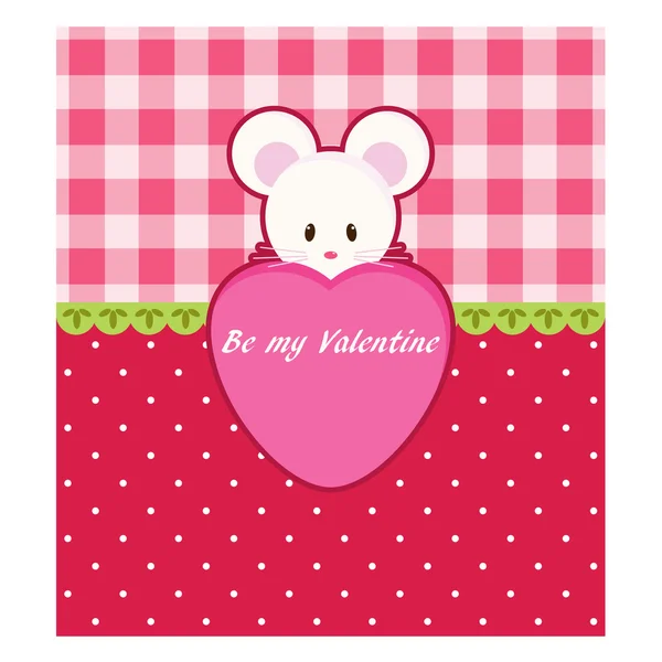 Valentin-napi kártya — Stock Vector