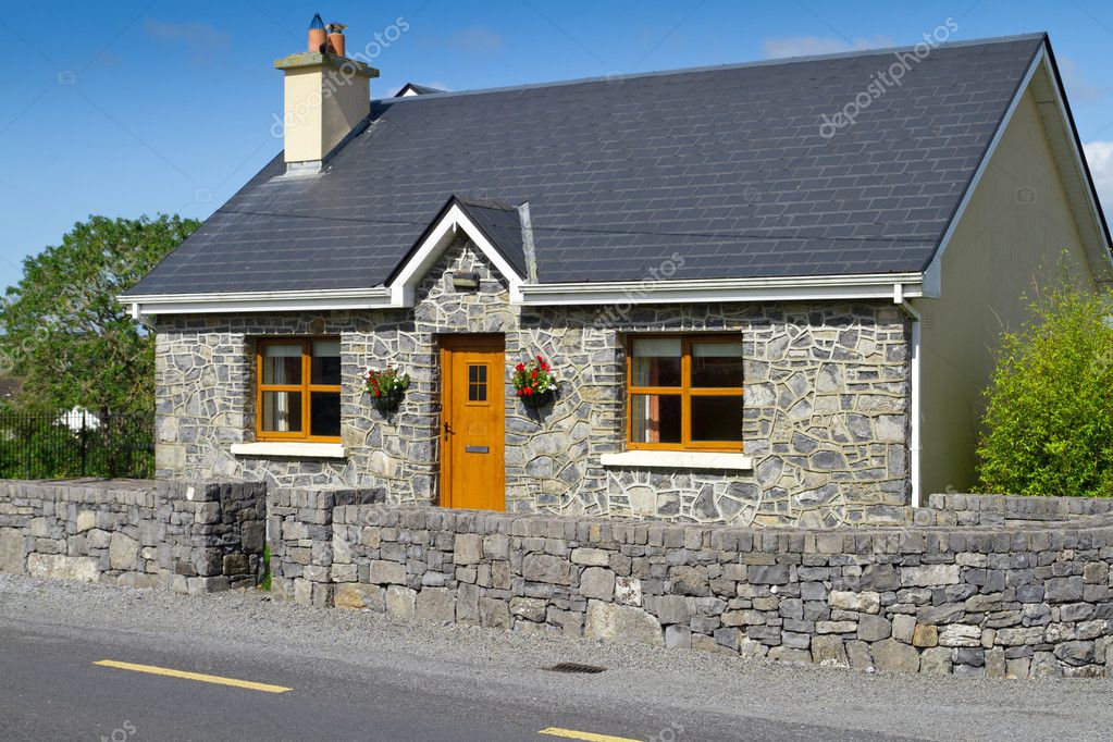 Irish Cottage House Stock Editorial, Irish Cottage House Plans With Photos