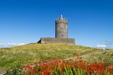 Doonagore castle clipart