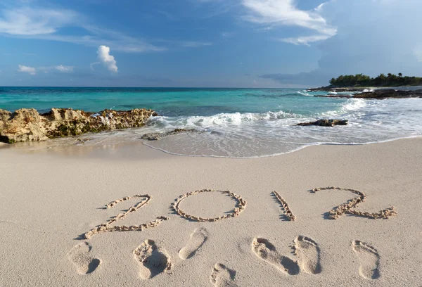 Rok 2012 v Karibském moři — Stock fotografie