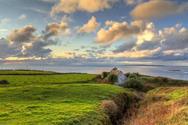 İrlandalı yazlık ev — Stok fotoğraf