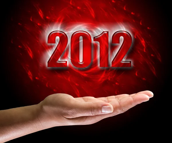 新的一年 2012 — 图库照片