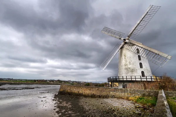 stock image White Blenerville windmill