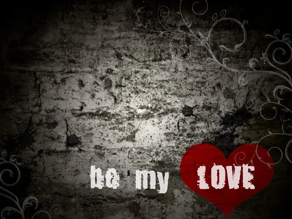 Грэмми со словами "быть моей любовью" — стоковое фото