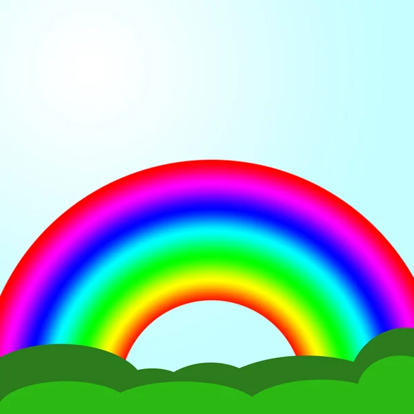 Colorato sfondo arcobaleno — Foto Stock