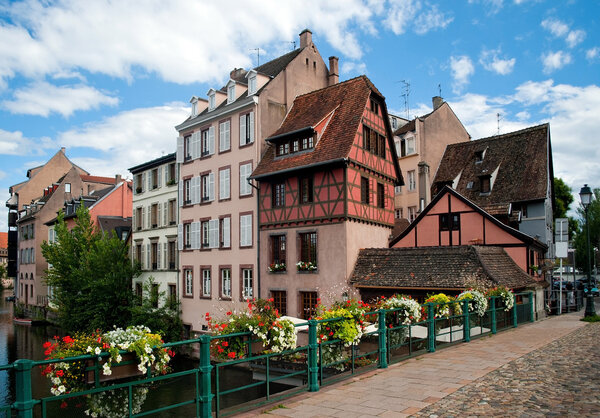 Strasbourg. Small France architecture