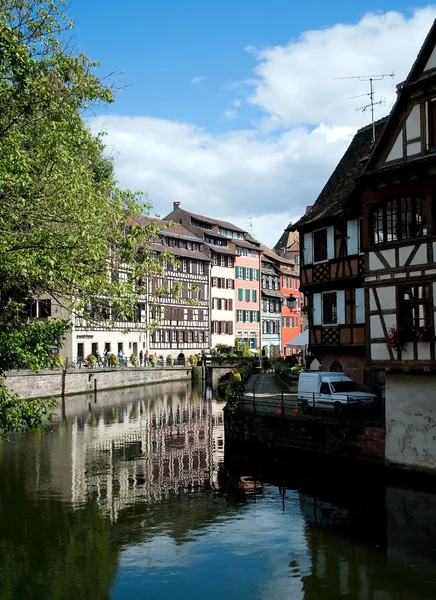 Страсбург. Маленькая Франция Стоковое Фото