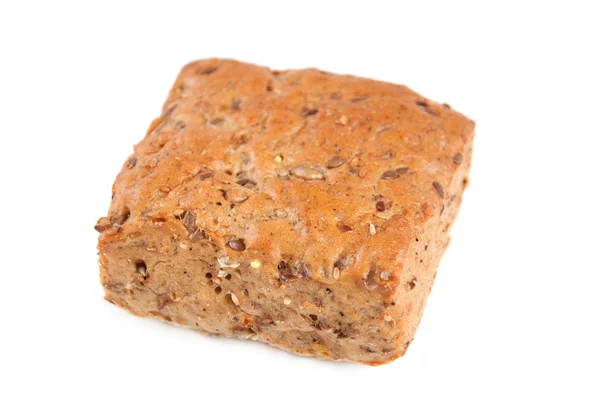Um delicioso pão de grão integral e farelo - o conceito de alimentação saudável — Fotografia de Stock