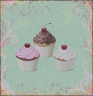 Cupcakes clipart