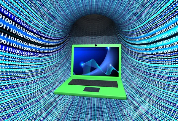 Internet tunnel concept — Stock Photo, Image