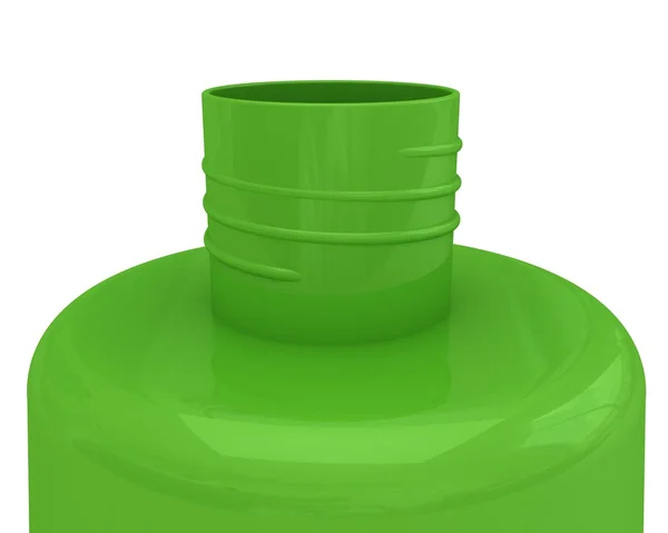 Groene fles — Stockfoto