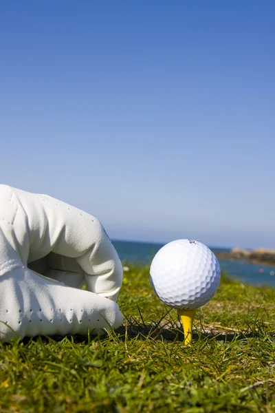 Забавный гольф — стоковое фото