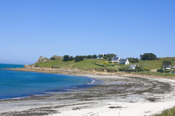 Strand in der Bretagne — Stockfoto
