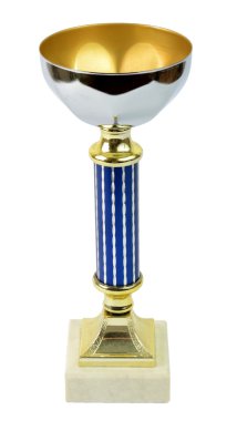 Sport golden trophy clipart