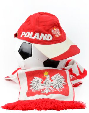 Polish football emblems clipart