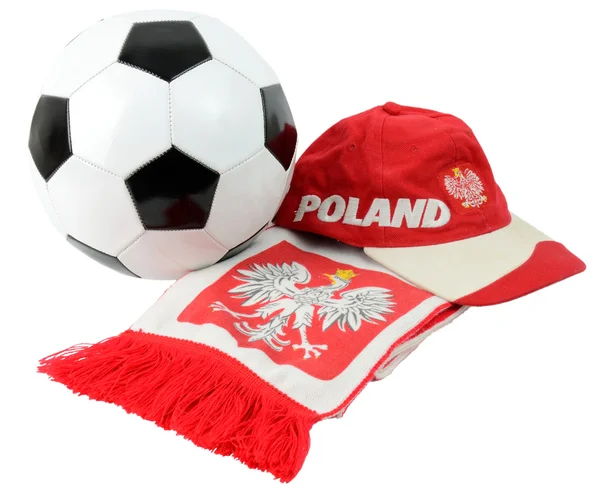 stock image Football Polish symbols