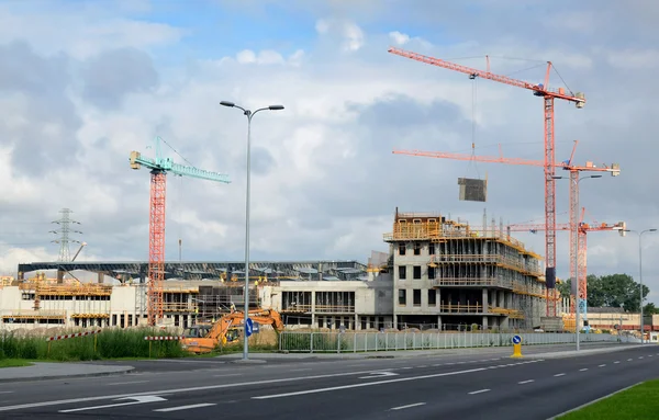 stock image Modern construction site