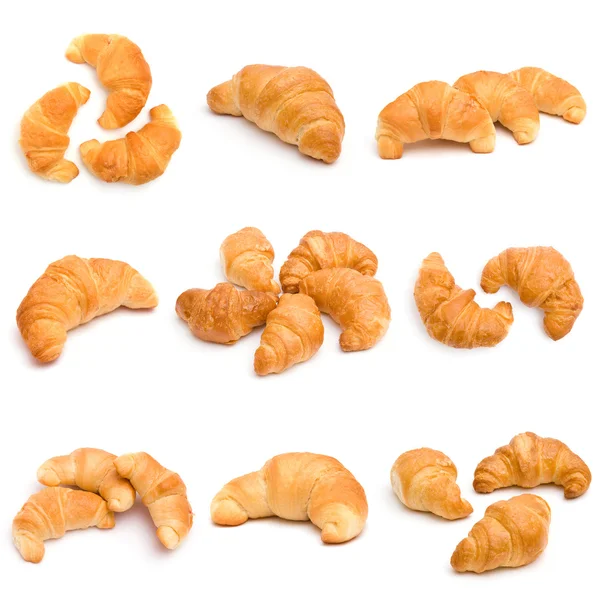 Set of croissants — Stock Photo, Image