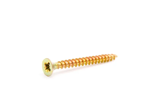 Yellow screw — Stock Photo, Image