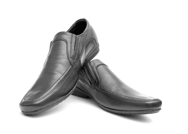 Coppia di scarpe da uomo nere — Foto Stock