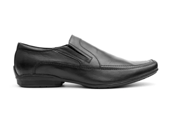 Black man 's shoe — стоковое фото