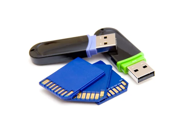 USB-Sticks lizenzfreie Stockfotos
