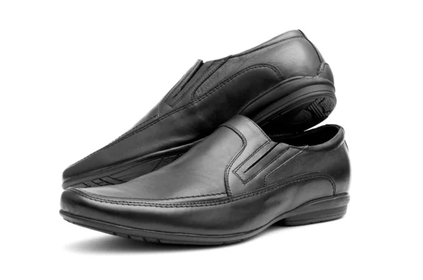 Par de zapatos de hombre negro — Foto de Stock