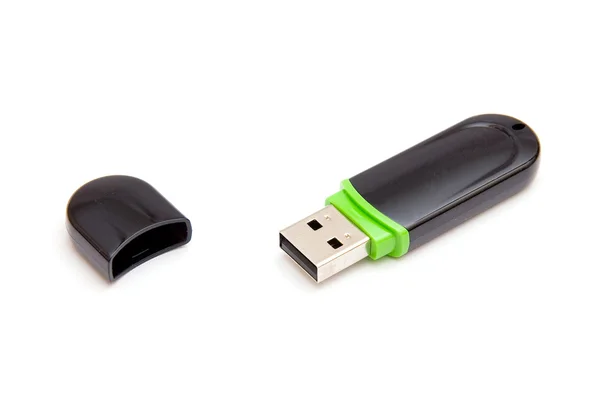 Flash drive isolated on white background — Stock Photo, Image