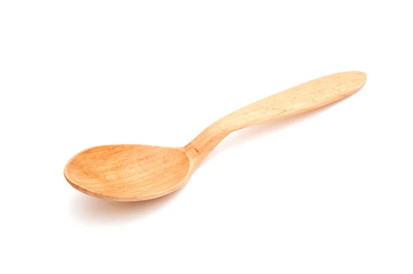 Cucchiaio di legno vuoto — Foto Stock