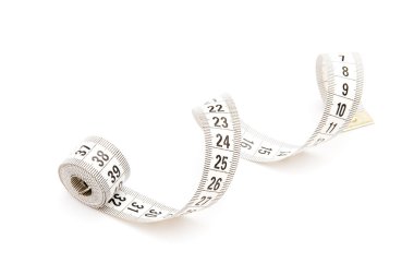 White measuring tape clipart