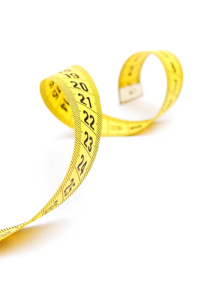 Yellow measuring tape Stock Picture