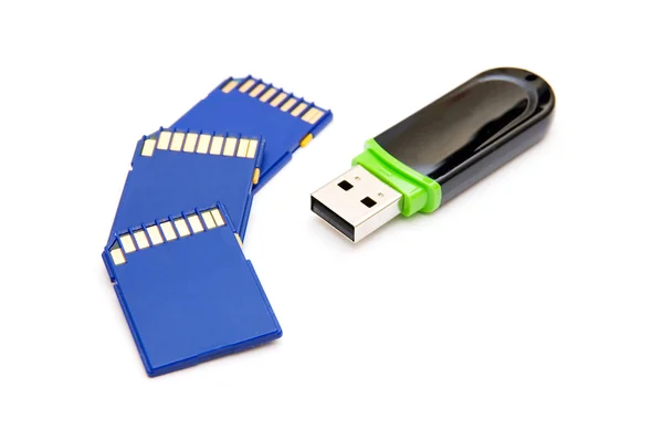Flash drives — Stock Photo, Image