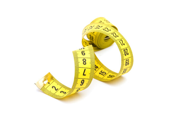 Yellow measuring tape