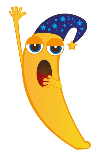 Банановая карикатура — стоковый вектор