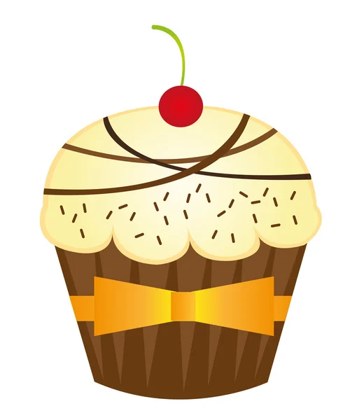 stock vector cup cakes