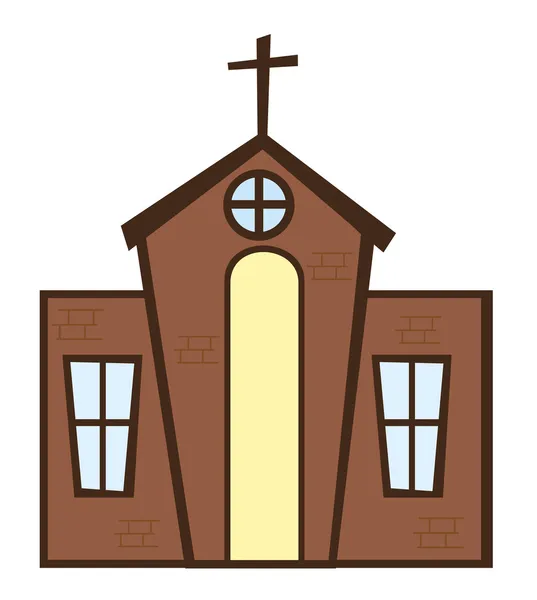Dibujo animado de la iglesia Imágenes Vectoriales, Gráfico Vectorial de Dibujo  animado de la iglesia | Depositphotos
