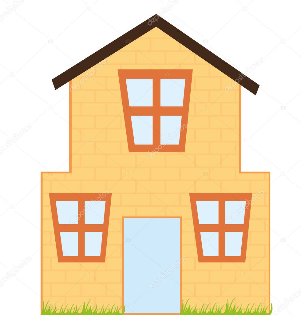 depositphotos_7095254 stock illustration house cartoon