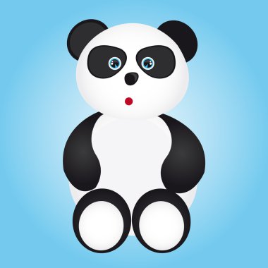 panda cartoon clipart